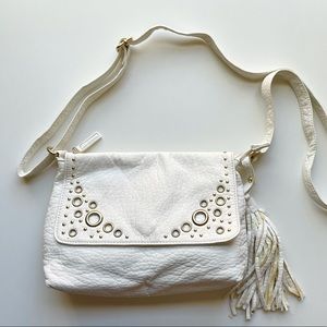 Vintage Soft Leather Boho Fringe Purse
